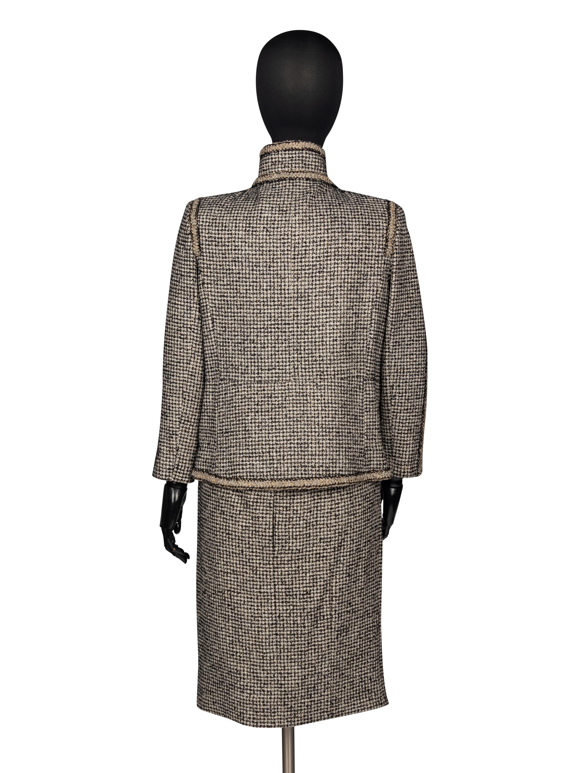Chanel Bouclé Tweed Skirt Suit