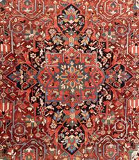 A Heriz Wool Rug