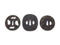 Ten Inlaid Tsuba