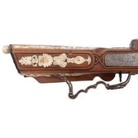 Contemporary Wheellock Rifle by John B. Derrick (American, b.1936)