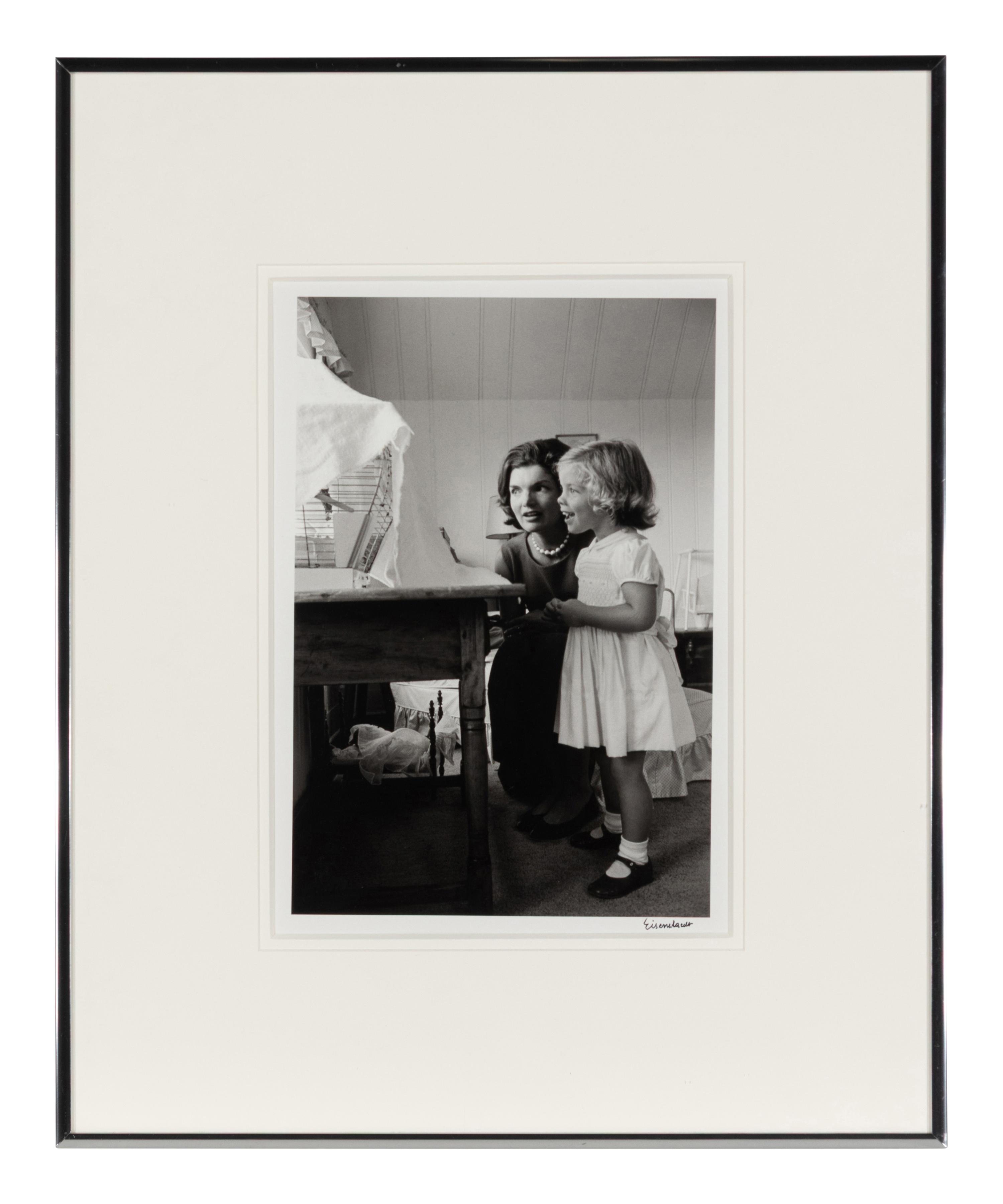 Jacqueline Kennedy and Daughter, Caroline, Hyannisport, Massachusetts, 1960; printed 1995