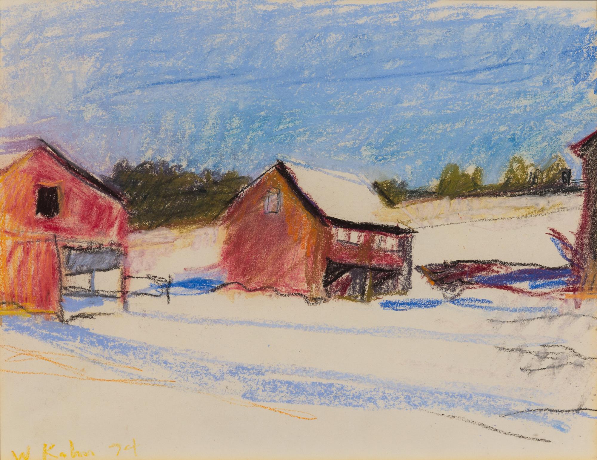 Winter Sheds,