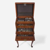 An assembled sterling silver flatware service Gorham Mfg. Co., Providence, RI, 20th century