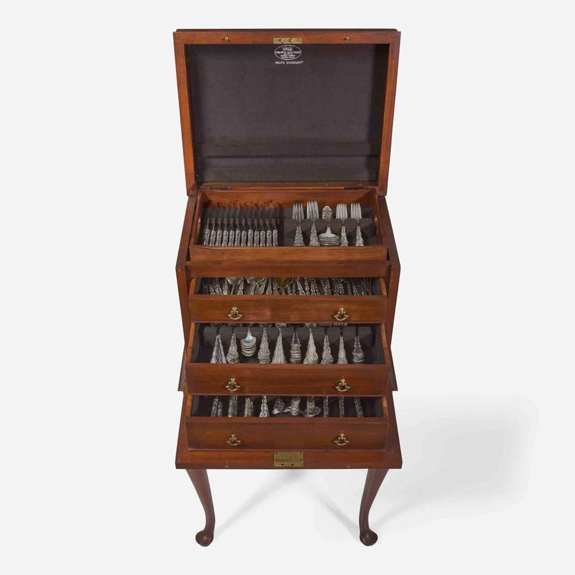 An assembled sterling silver flatware service Gorham Mfg. Co., Providence, RI, 20th century