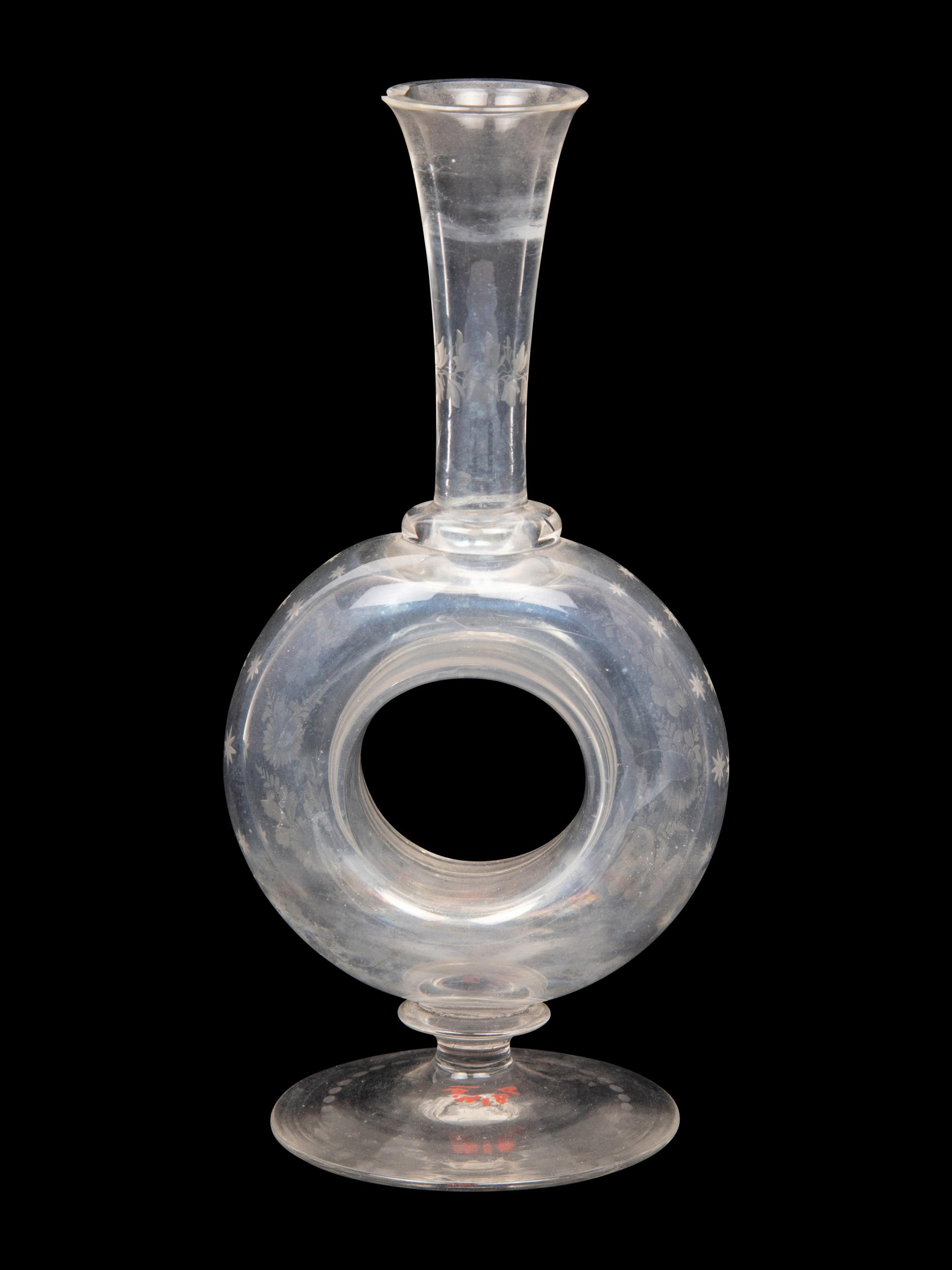 A Group of Glass Table Articles