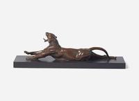 Anna Vaughn Hyatt Huntington (American 1876-1973) - Yawning Panther