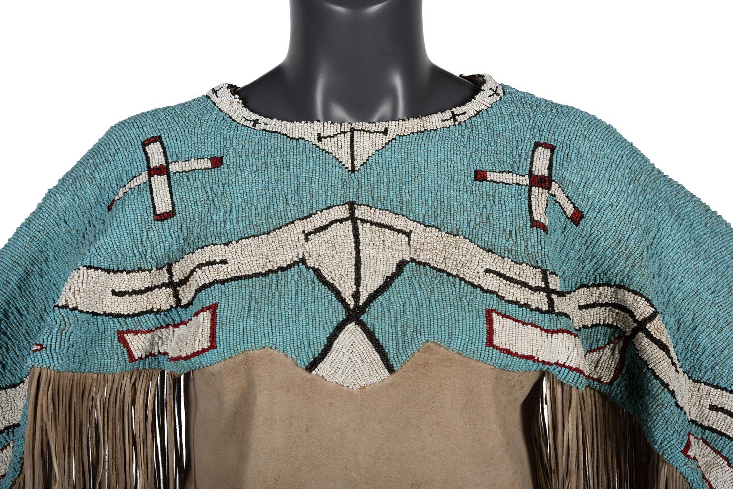 Plateau Beaded Hide Dress