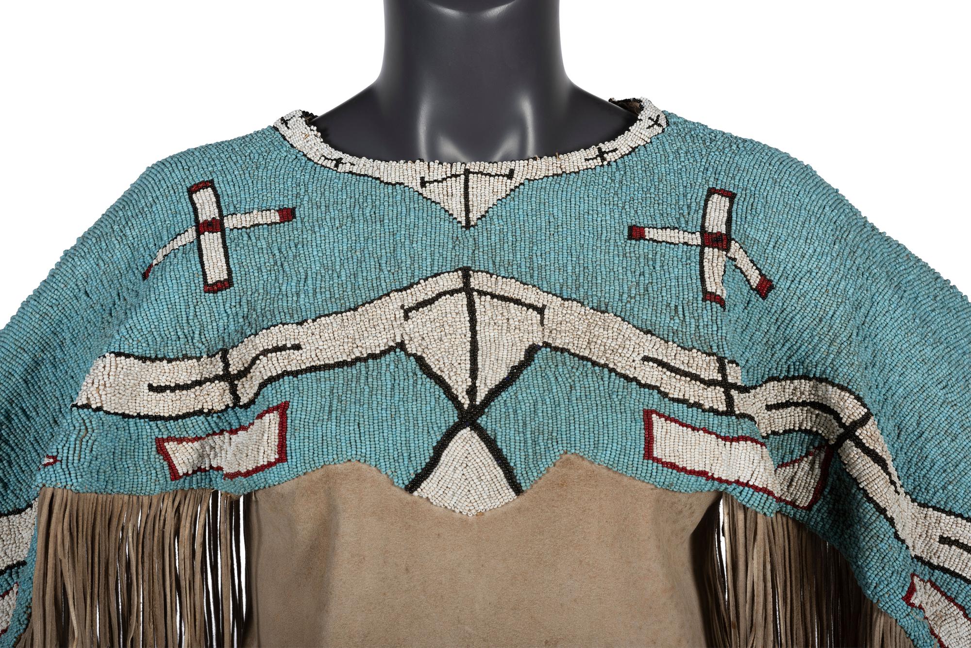 Plateau Beaded Hide Dress