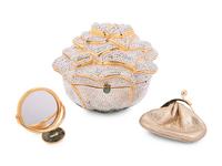 Judith Leiber Rose Minaudière