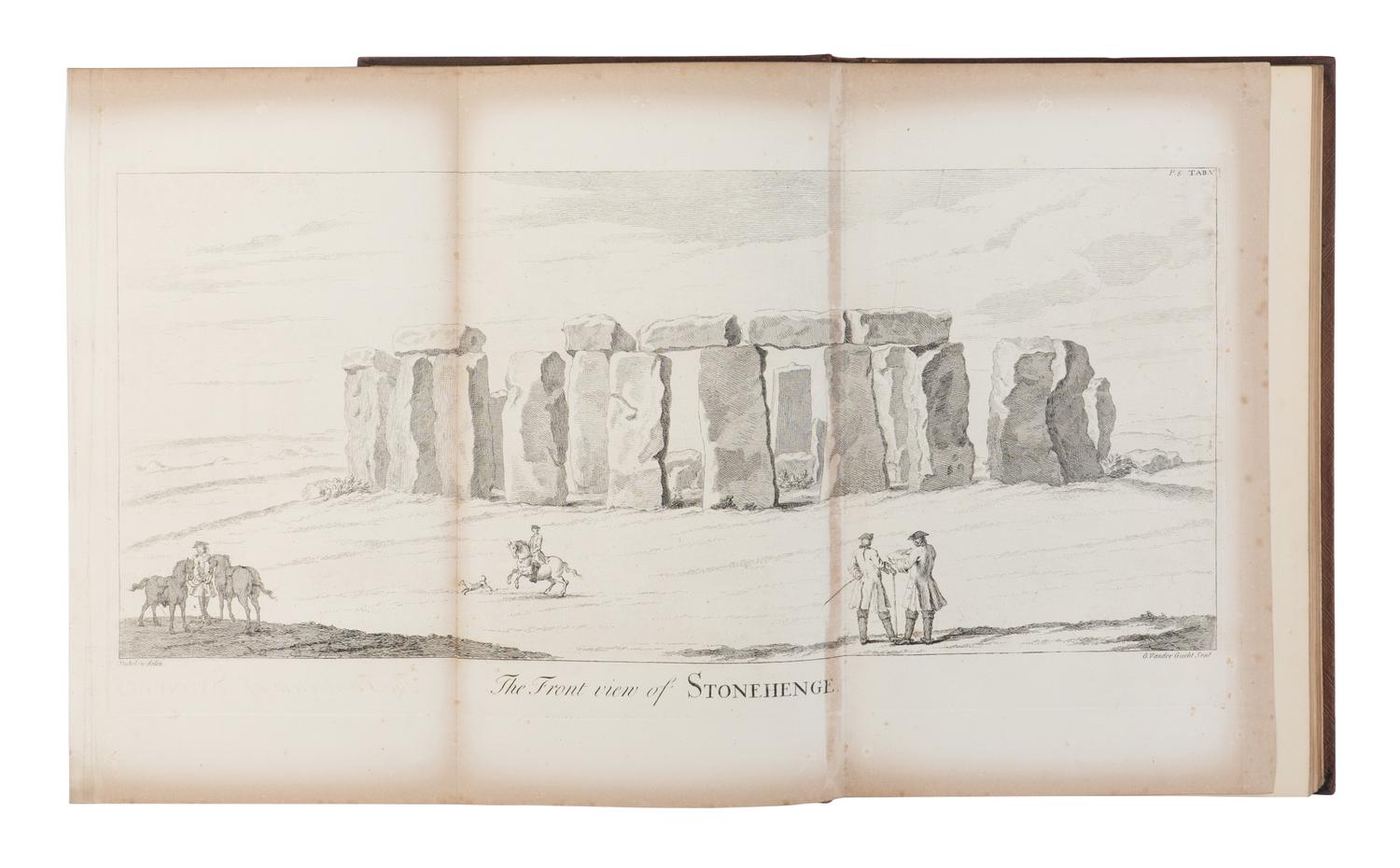 STUKELEY, William (1687-1765). Stonehenge: A Temple Restor'd to the British Druids . London: Printed for W. Innys and R. Manby, 1740.