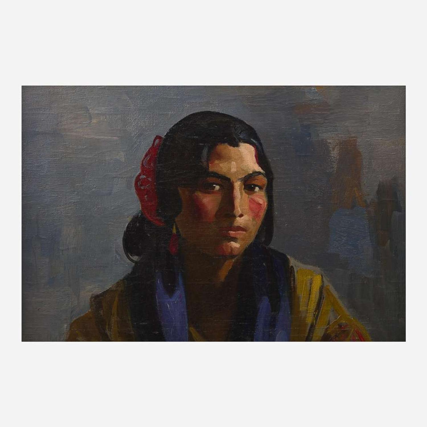 Robert Henri (American, 1865-1929) - Spanish Gypsy (Dolores)