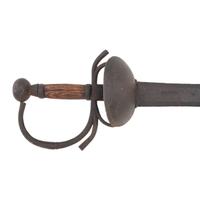 Late 18th Century Spanish Bilbao/Caribe Hilt Broadsword of Soldados de Cuera (Leather Jacket Soldiers)