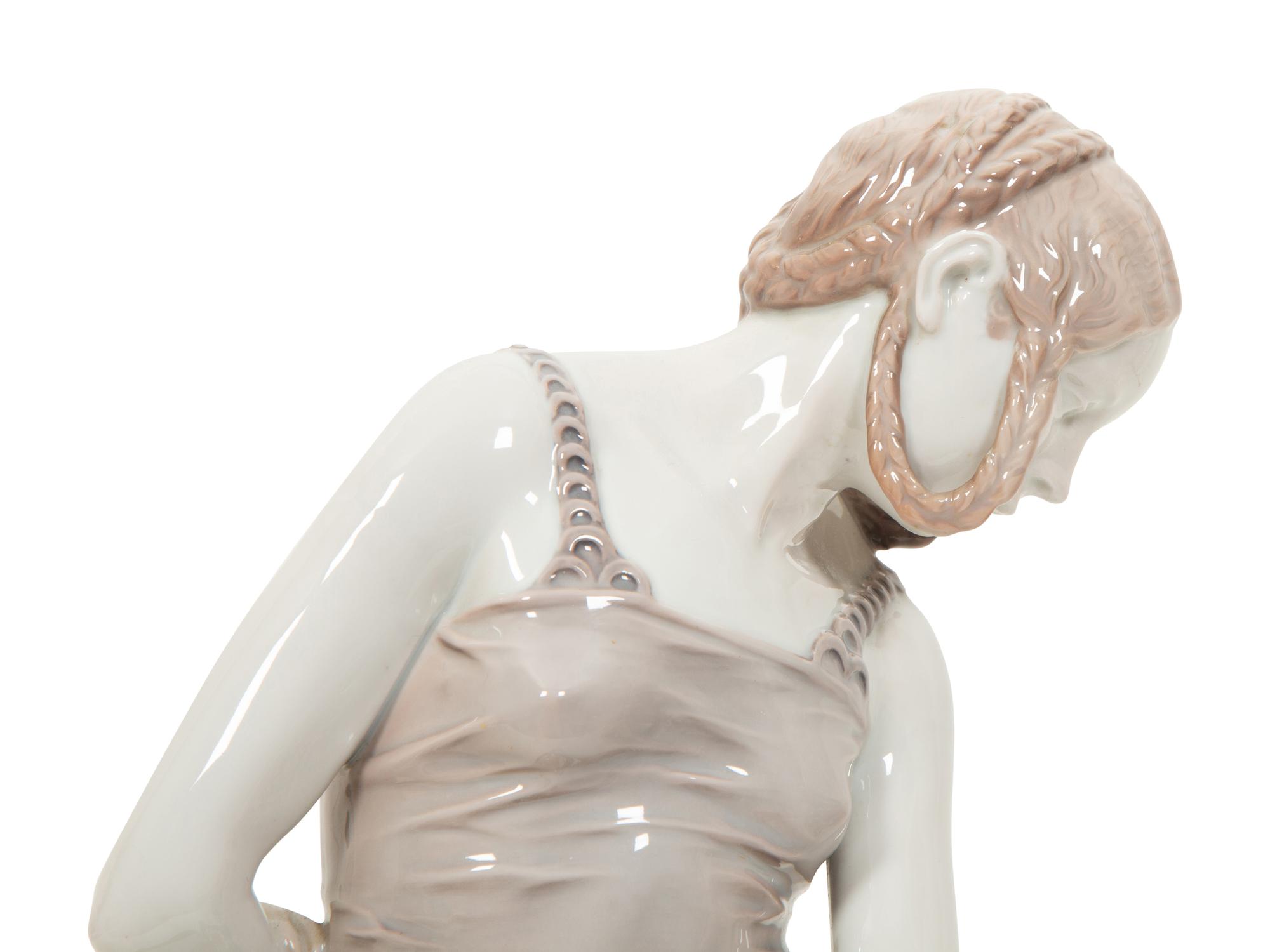 A Rosenthal Porcelain Figure of a Lady