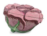 Judith Leiber Collector's Edition Pink Rose Minaudière