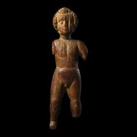 A Santo Niño Wood Figure
