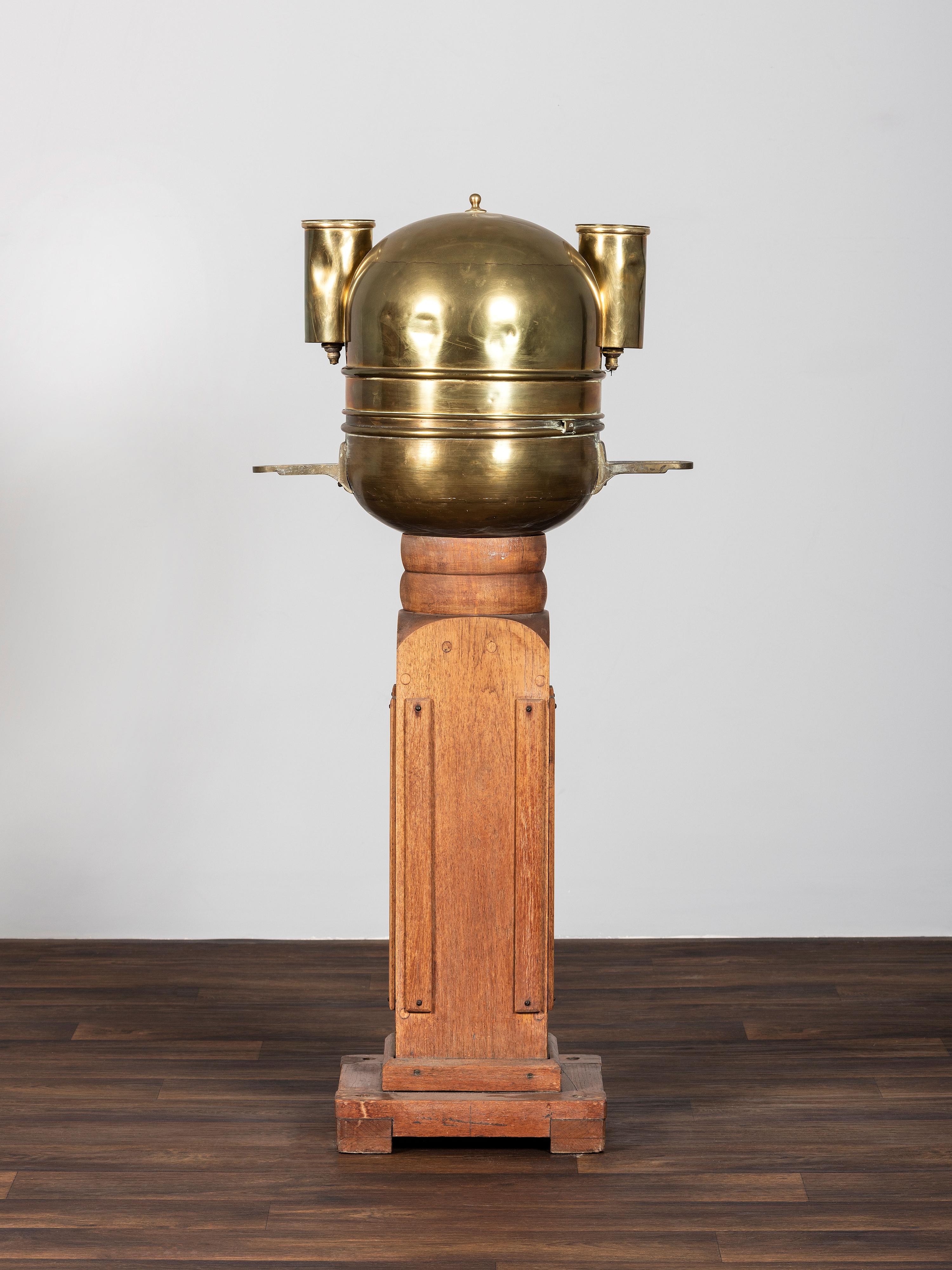 A Christie and Wilson Ship's Binnacle