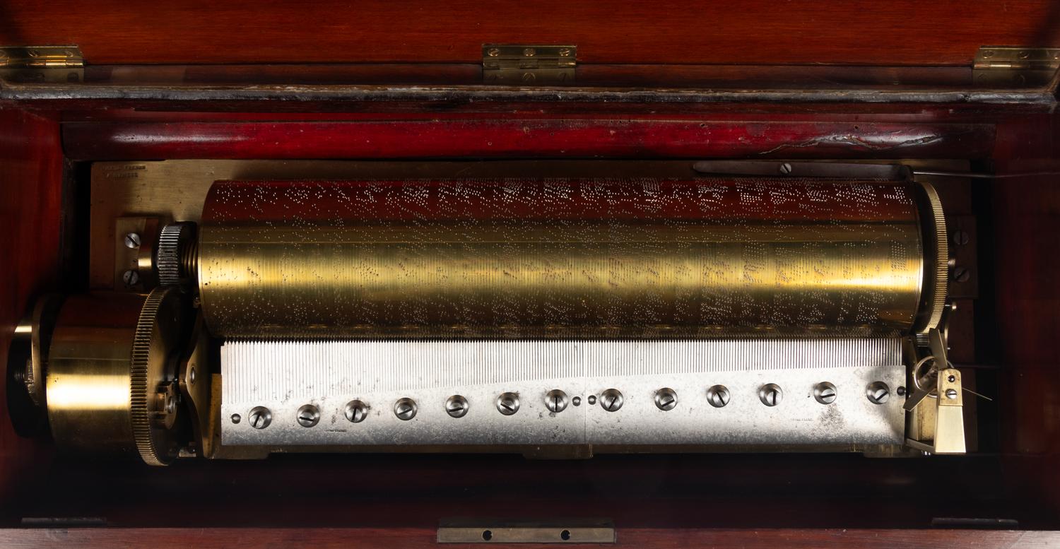 A Nicole Fr è res Grand Format Overture Cylinder Music Box
