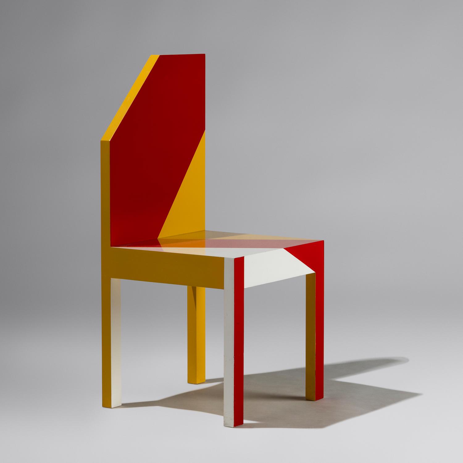 Oiseau r are chair, 1983