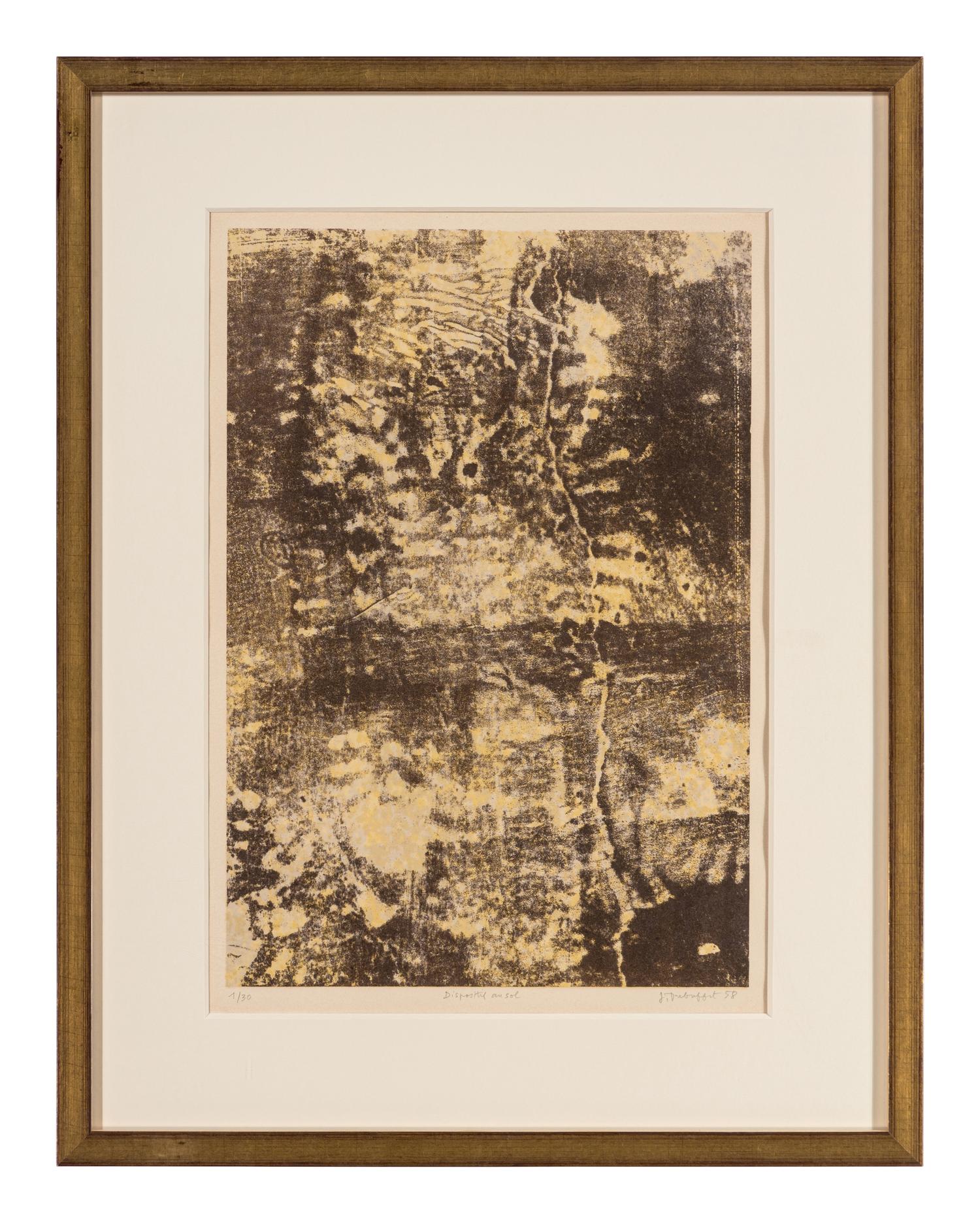 Ground Soil ( Dispositif au sol ) (from Clean Slates ( Tables rases ) from Phenomena ( Les Phénomènes) ), 1958