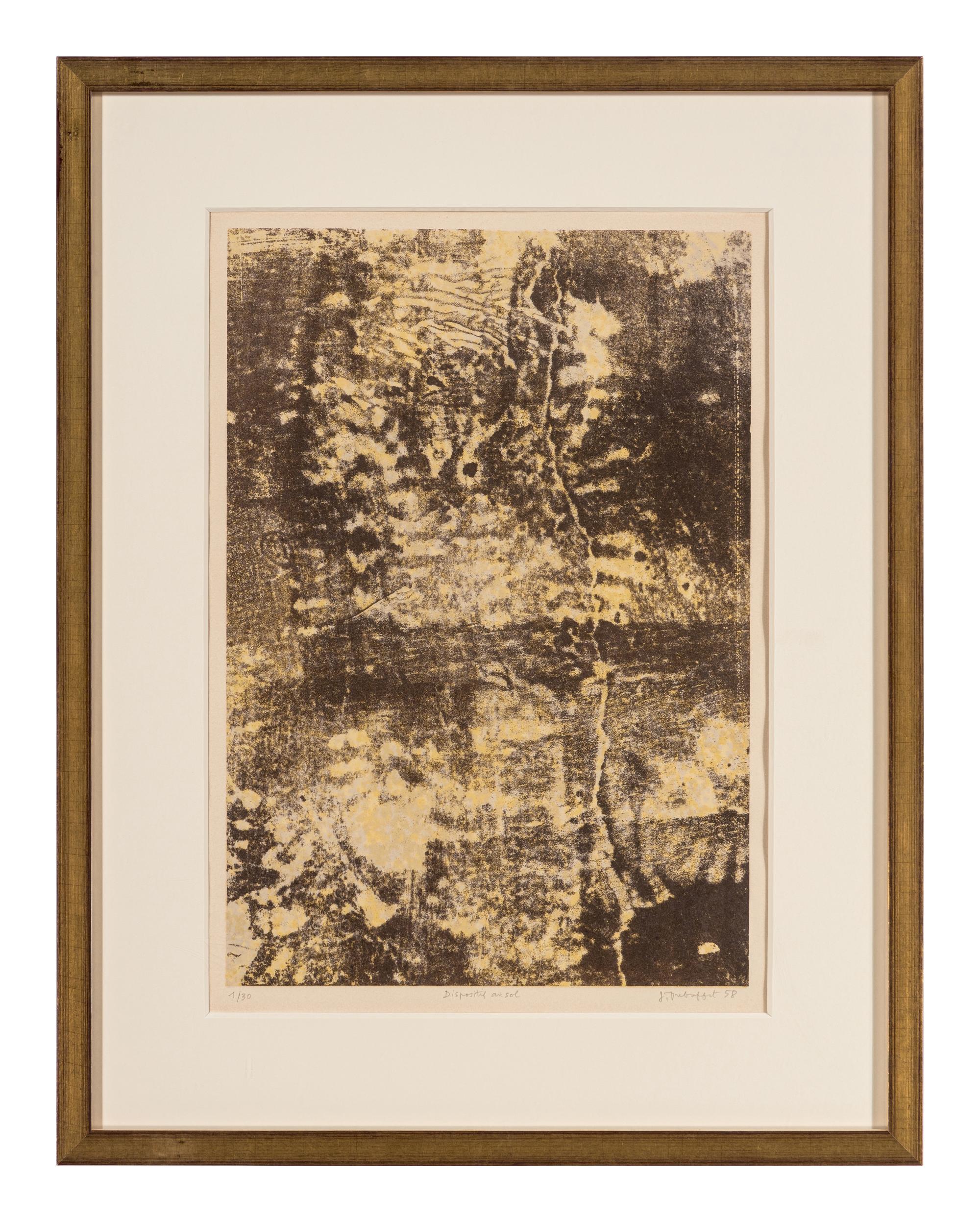 Ground Soil ( Dispositif au sol ) (from Clean Slates ( Tables rases ) from Phenomena ( Les Phénomènes) ), 1958