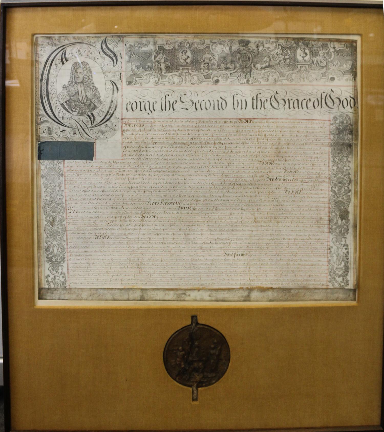 A George II Indenture on Parchment — MID-18TH CENTURY