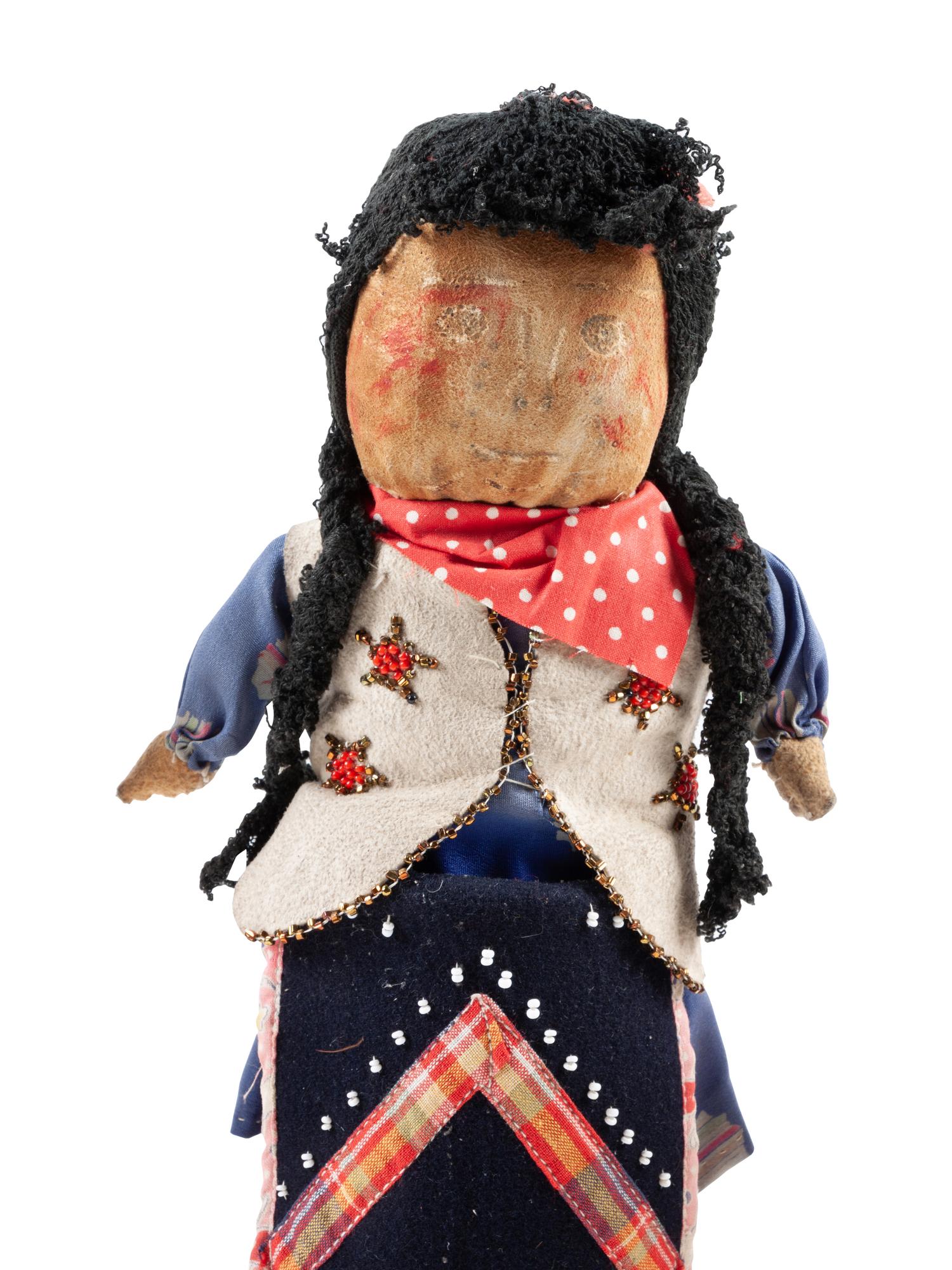 Tuscarora, Woodlands, Chippewa Cree, and Osage Dolls
