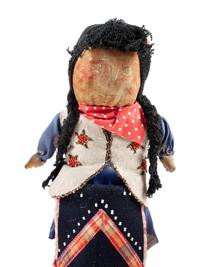 Tuscarora, Woodlands, Chippewa Cree, and Osage Dolls