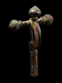 A Roman Gilt-Bronze Crossbow Fibula