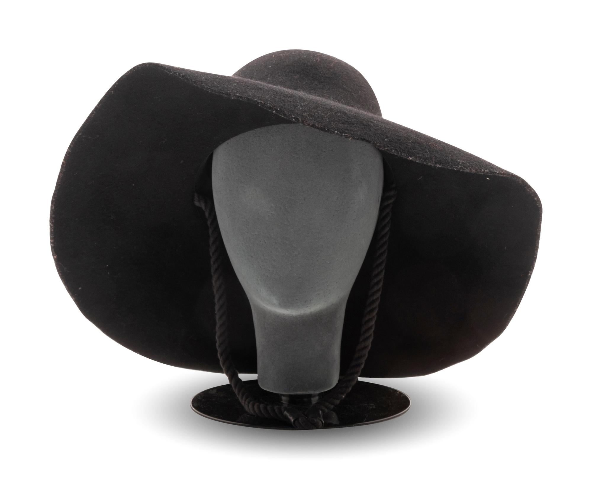 12 Assorted Hats and a Pair of Feathered Cuffs, 1970-2000s