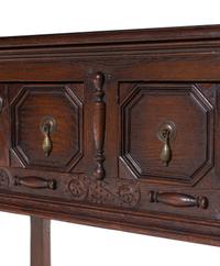 A Charles II Style Oak Server