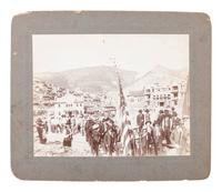 [WESTERN AMERICANA - MINING]. A group of 8 photographs of Morenci, Arizona. Ca early 1900s.