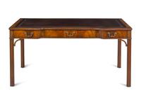 A George III Style Mahogany Writing Table