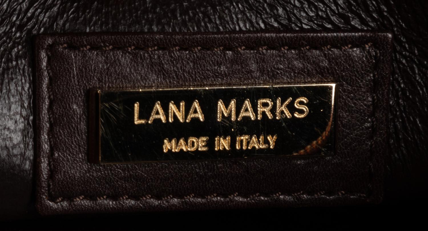 Two Lana Marks Exotic Skin Crossbody Bags: One Alligator and One Crocodile