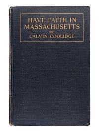 COOLIDGE, Calvin (1872-1933). Autobiography. New York: The Cosmopolitan Book Company, 1929.