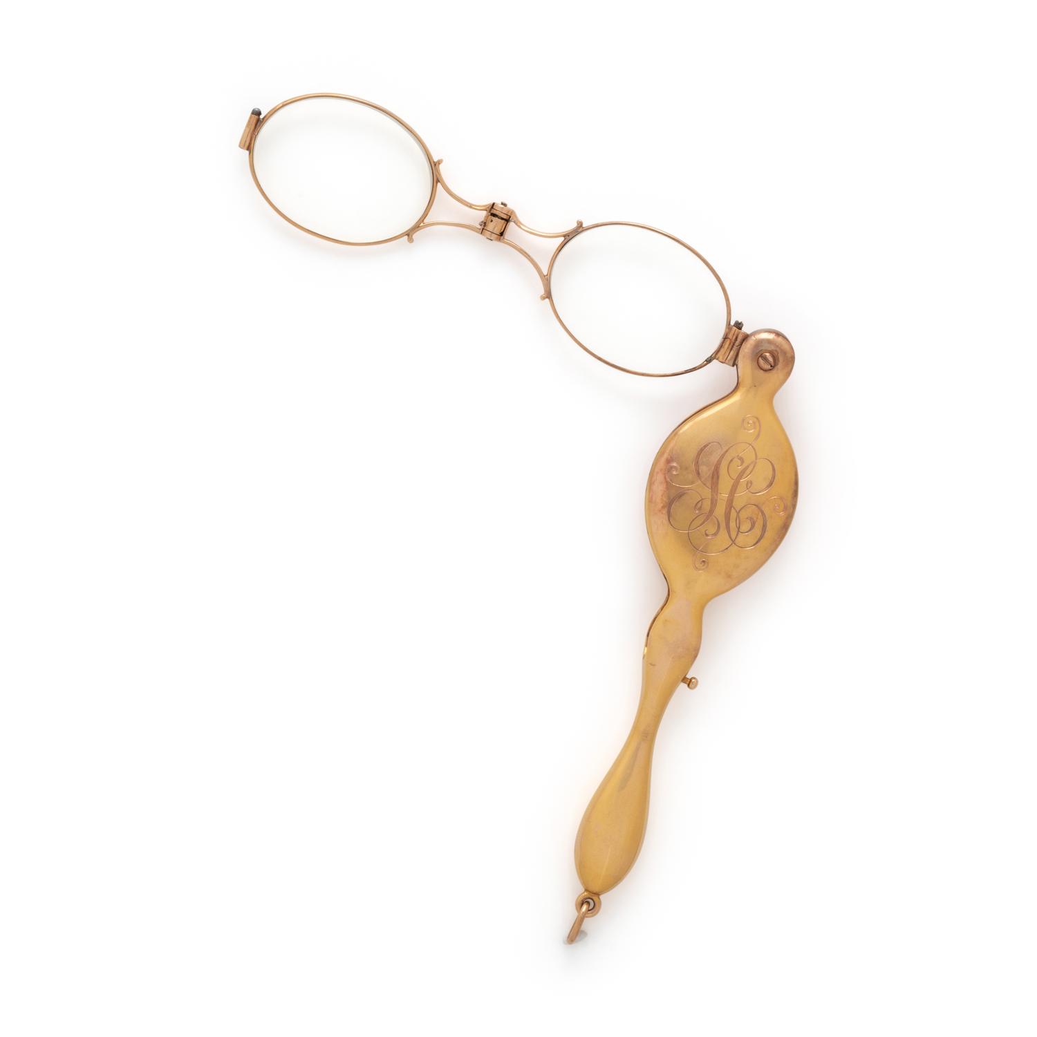 YELLOW GOLD LORGNETTE