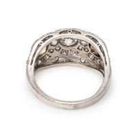 DIAMOND AND COLORED DIAMOND RING