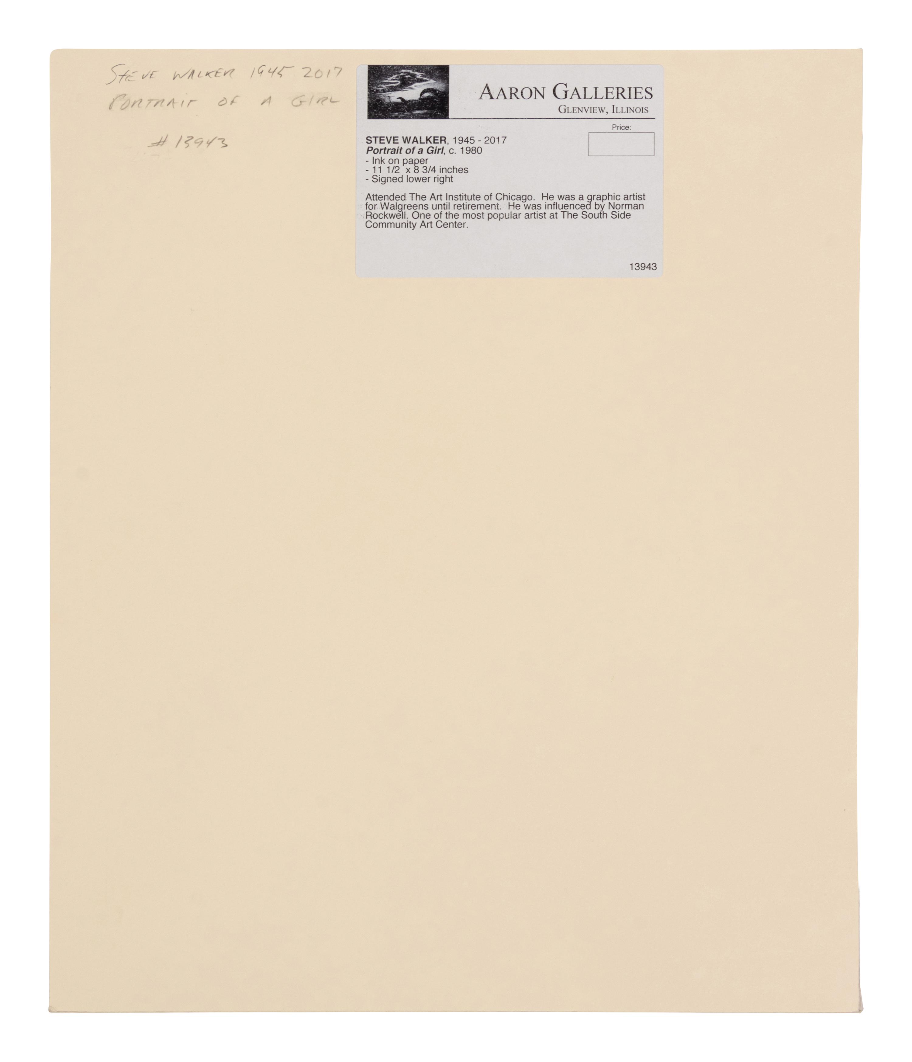 Portrait of a Girl , c. 1980