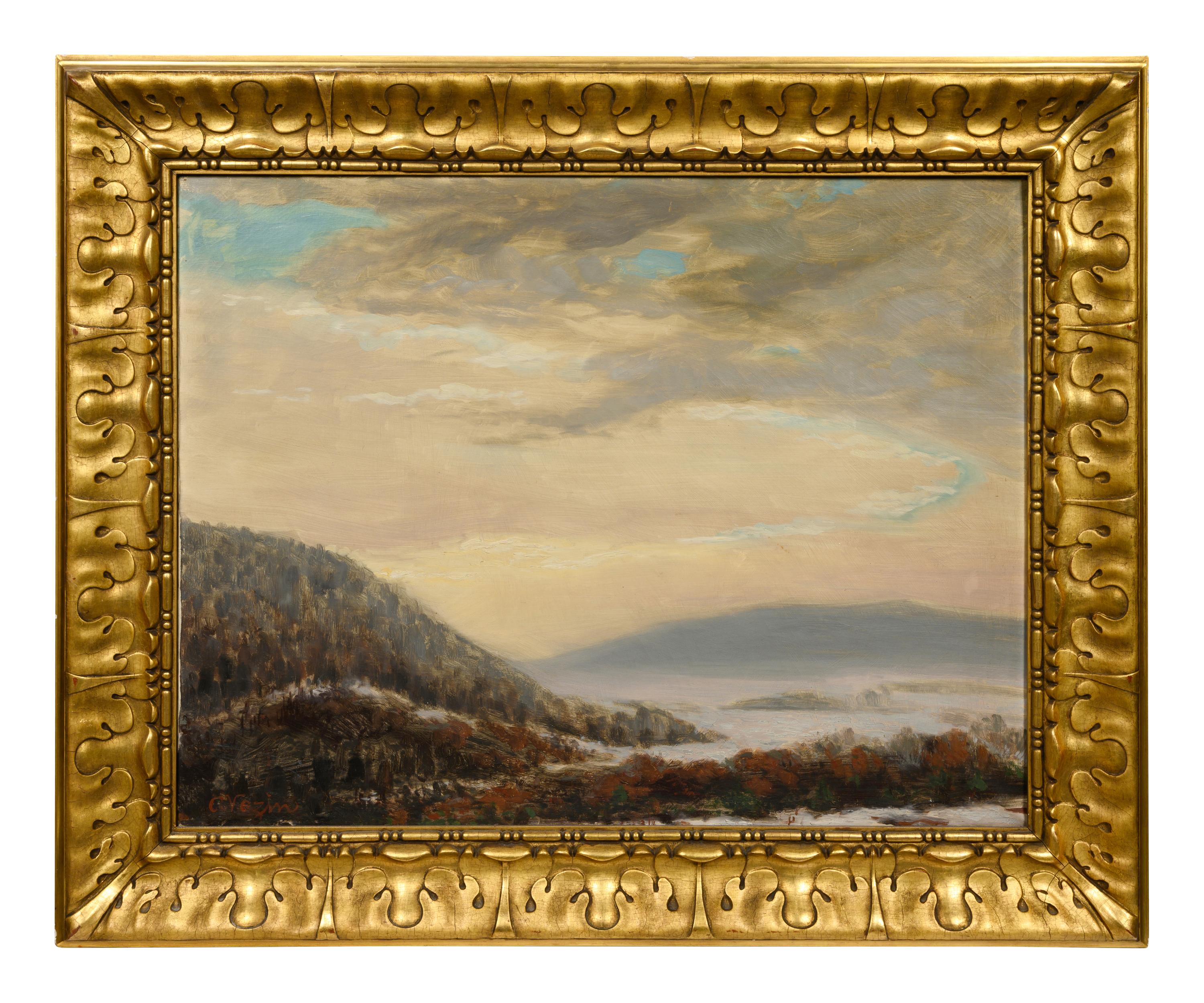 Snowy Hudson Landscape