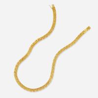 An 18K Yellow Gold Necklace