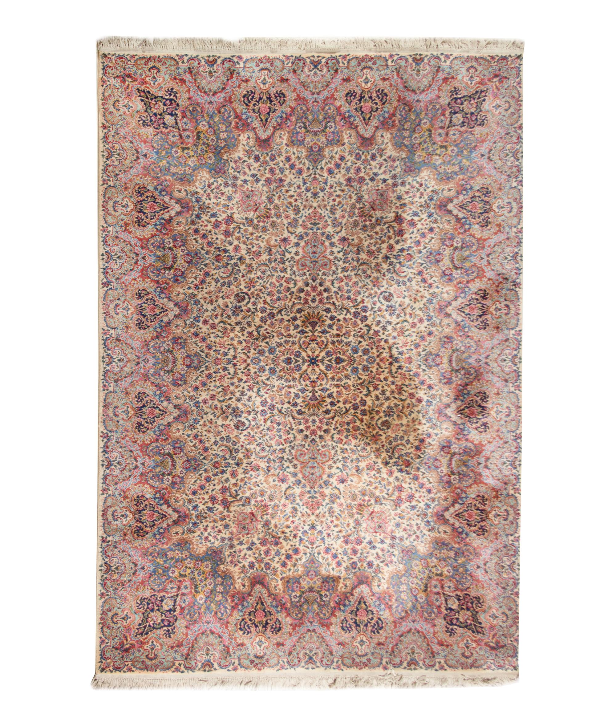 A Kirman Wool Rug