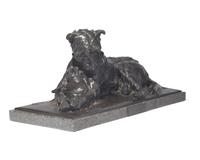 Charles Paillet (French, 1871-1937), A Bronze Sculpture: The Two Friends