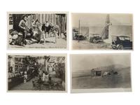 [WESTERN AMERICANA]. A group of 123 RPPCs & photographs of rural California.