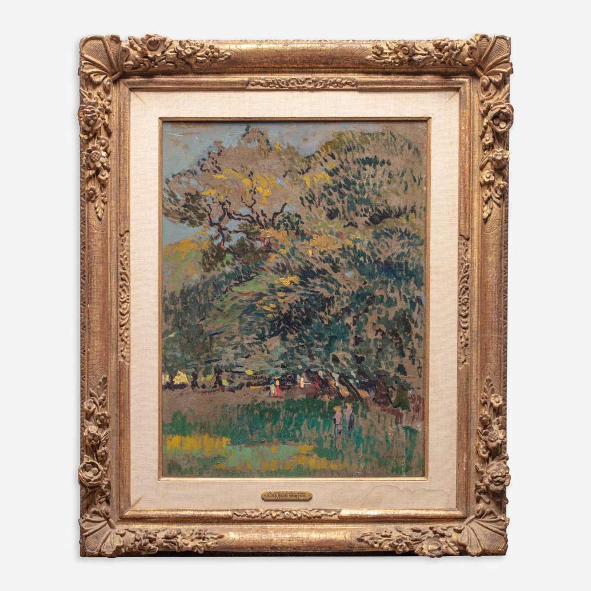 Paul Elie Gernez (French, 1888–1948) La Forêt de Fontainebleau