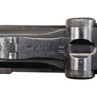 ** Erfurt P.08 Luger Dated 1917 with Matching Numbers and Martial Markings