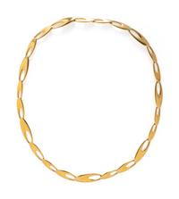GEORG JENSEN, YELLOW GOLD NECKLACE