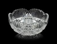 A Collection of Cut Glass Bowls