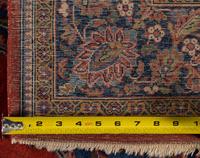 A Kashan Wool Prayer Rug