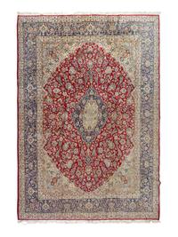 A Kirman Wool Rug