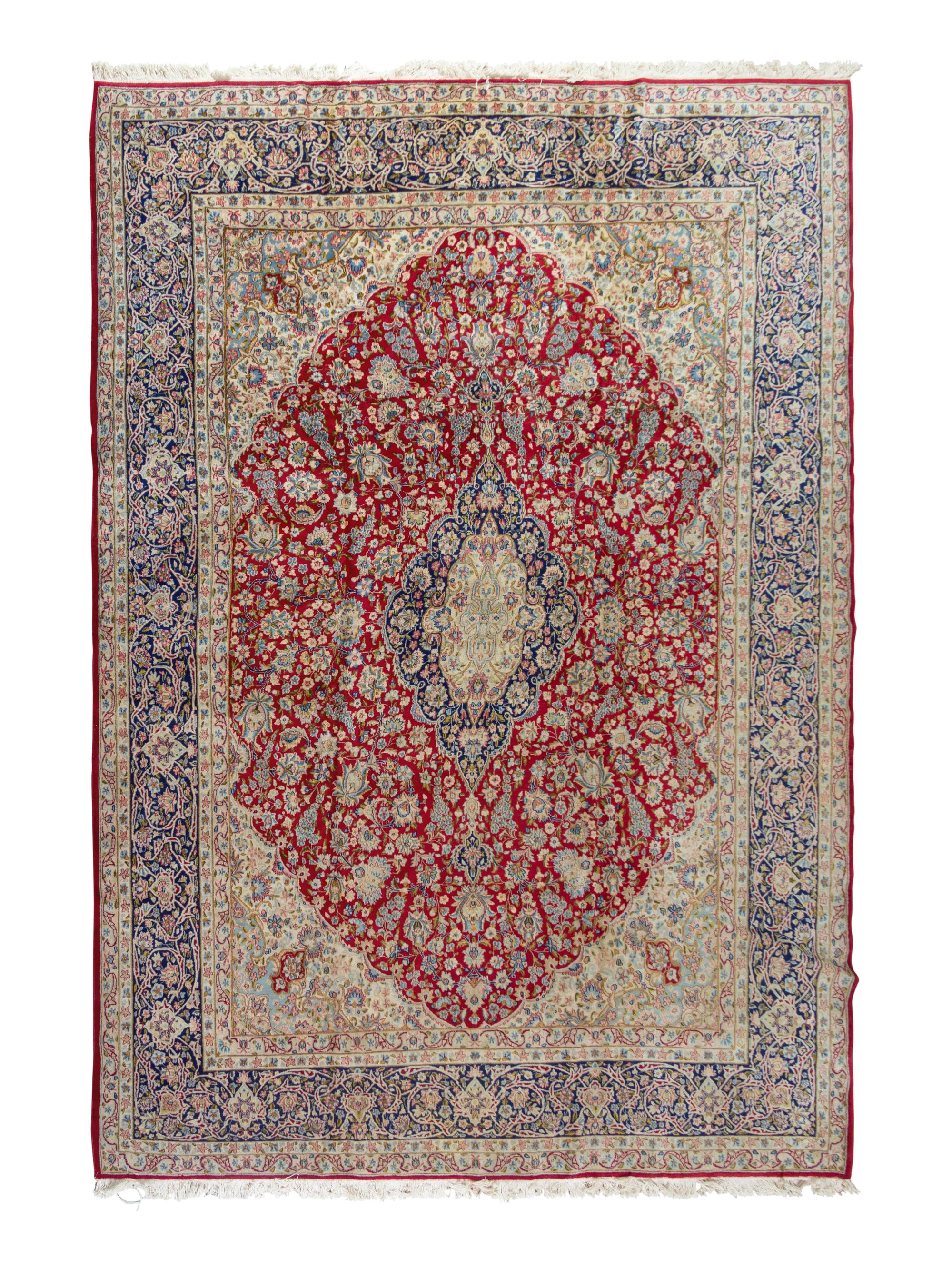 A Kirman Wool Rug