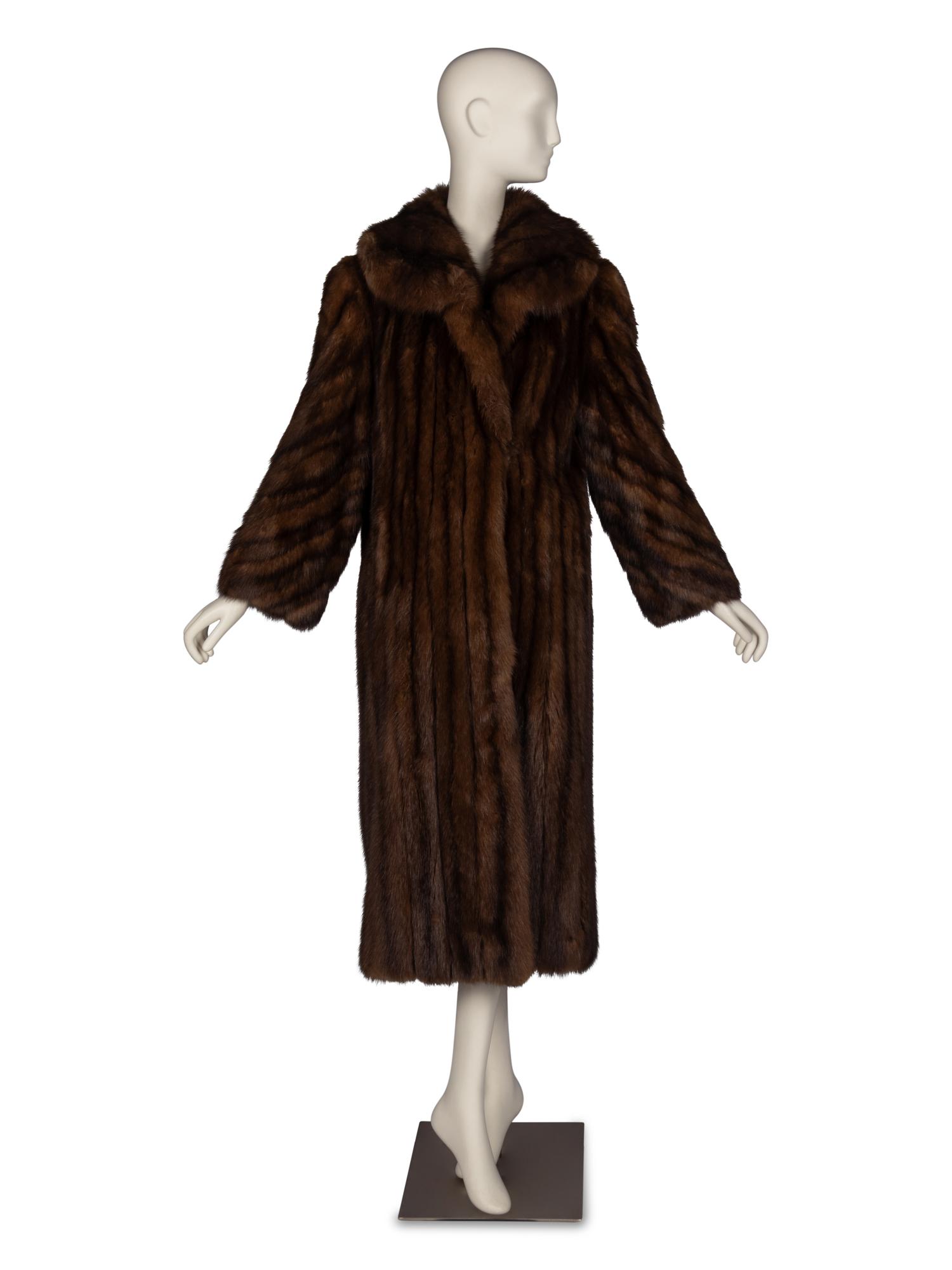 A Sable Fur Coat